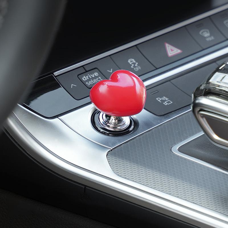 Car Start Button Cover Personalized Protective Case Creative Vehicle Ignition Switch Decoration Anti Scratch Durable Accessory for All Car Models
