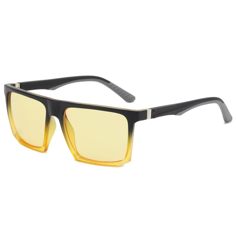 European American Fashion Sunglasses Men's UV Resistant Trendy Cross-border New Large Frame Wholesale