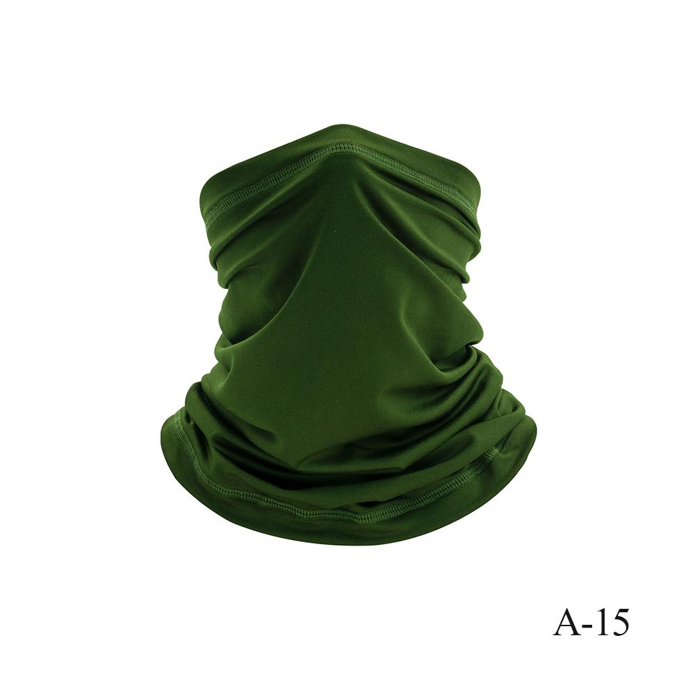 Защита от ультрафиолета Ice Silk Face Cover Neck Tube Outdoor Sports Bandana Scarf Дышащий шарф для пешего туризма Neck Gaiter Bandana
