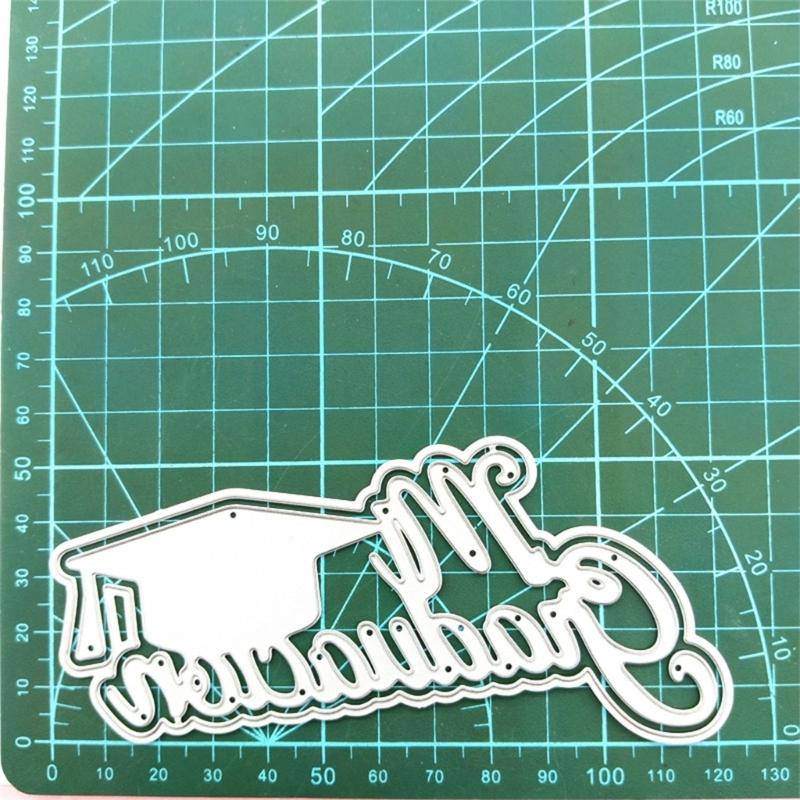 Bachelors Caps Die Cuts Graduation Hat Metal Cutting Dies Stencils for DIY Photo Scrapbooking Card Album Decorations