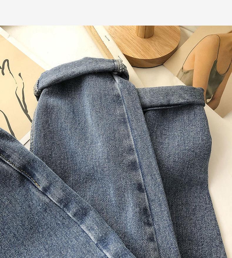 Женские облегающие джинсы-шаровары с высокой талией, осень/зима 2021 г.