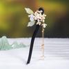 Wood Osmanthus Tassel Wooden Hairpin Ancient Style Hairpin Hanfu Hair Sticks Chinese Style Headwear