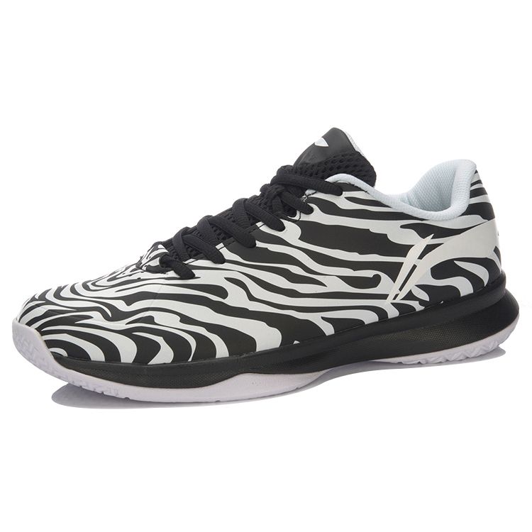 Li Ning Tiger Claw 2 Outdoor Low Top Basketball Shoes Unisex Sneakers White Black ABPL037-2