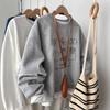 Womens Oversized Crewneck Sweatshirt 2026 Fall Winter Casual Chic Top