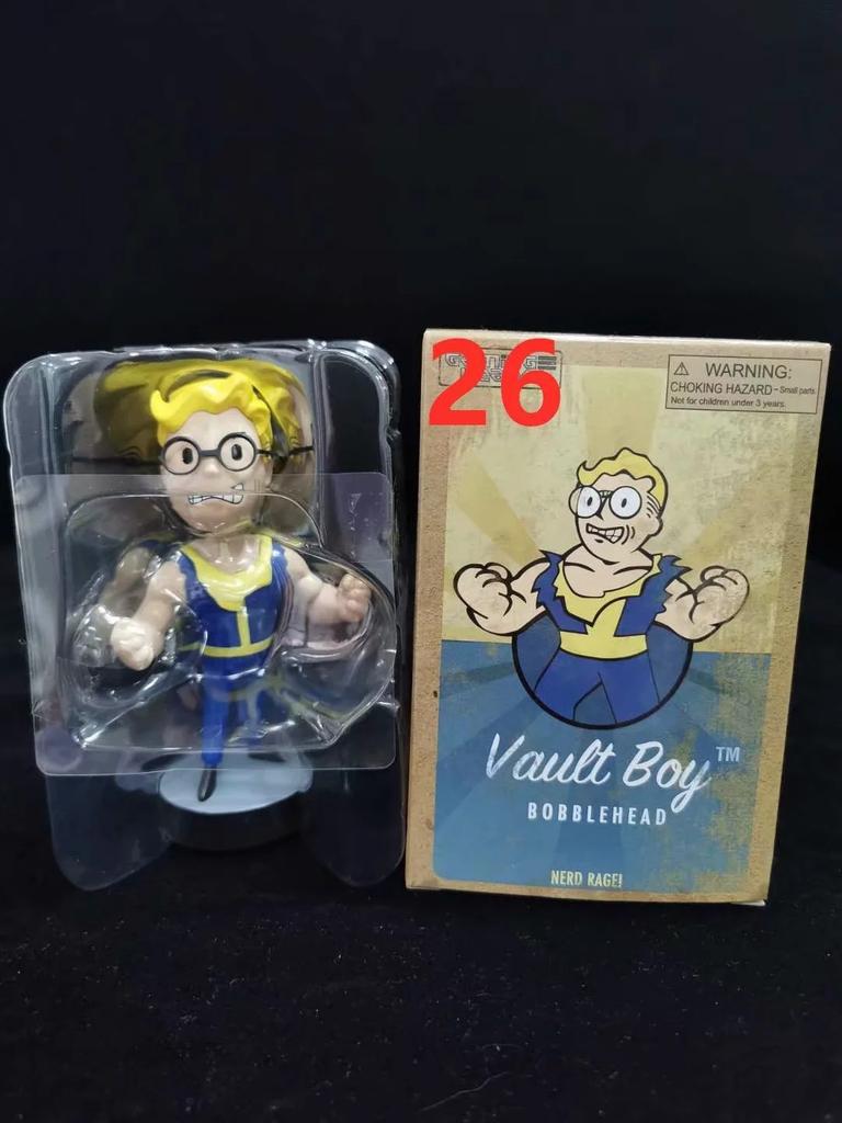 Fallout 4 Fallout 4 Поколение 7 Кукла с трясущейся головой Vault Boy Кукла в коробке