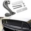 1 X Shelby Logo 3D Metal Car Front Grill Badge Grille Emblem for Ford Mustang Shelby Cobra GT500 Etc. (3.74''x2.28'')