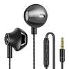 Prendre Earphones Wired Microphone with Remote Control for Smartphones Music Calls Android Tablet In-Ear Built-in (Black) PR-Q8-BK