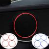 Автомобильный аудиодинамик из алюминиевого сплава, автомобильный дверной динамик, накладное кольцо, подходит для Mercedes Benz C Class W205 E class W213 GLC