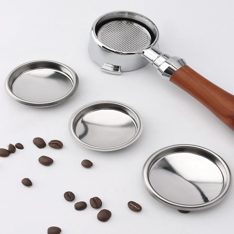 Coffee Blind Filter Bowl 51/54/58Mm Stainless Steel Non Pressurized Filter Cup For Backwashing In Semi Automatic Coffee Machine