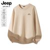 JEEP SPIRIT Men's Autumn/Winter Logo Pullover Sweatshirt