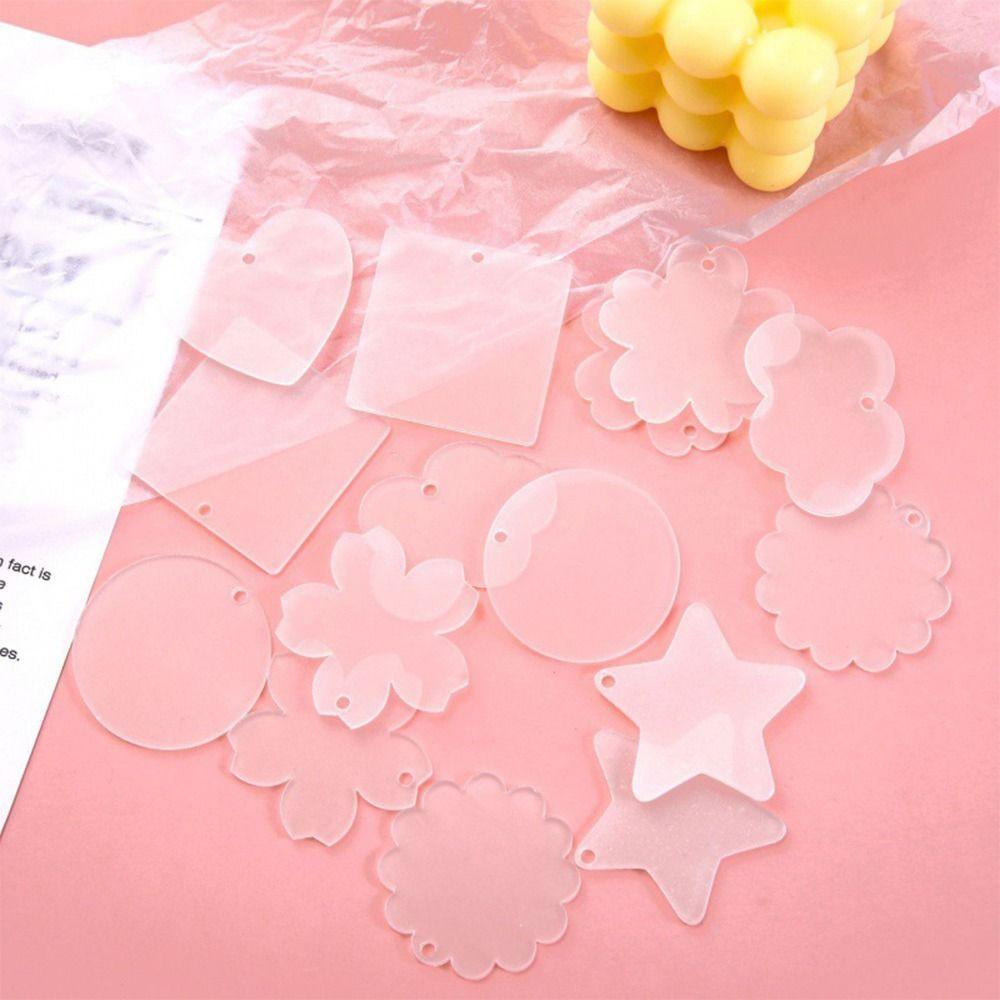 Gradual Acrylic Transparent Guka DIY Pendants Photocard Keychain Stationery Photo Display Cards