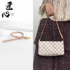 Old Flower Vegetable Tanned Leather Mahjong Bag Strap for LV Crossbody Shoulder Replacement.