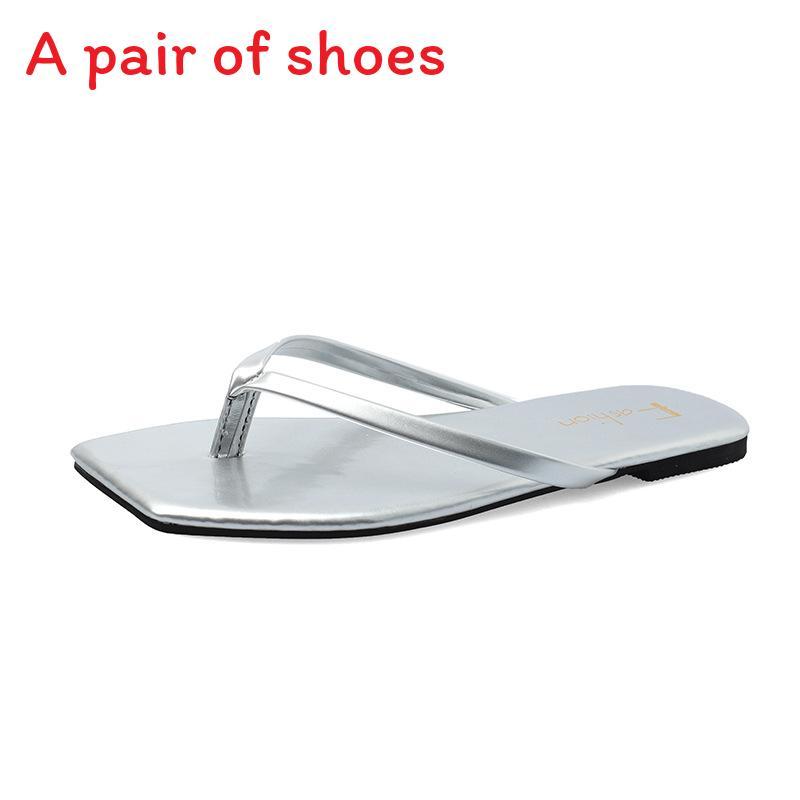 Flip Flops For Women Summer Beach Lightweight Rubber Sole Casual Footwear