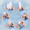 60pcs Kraft Paper Box Rectangle White 8x6x6cm