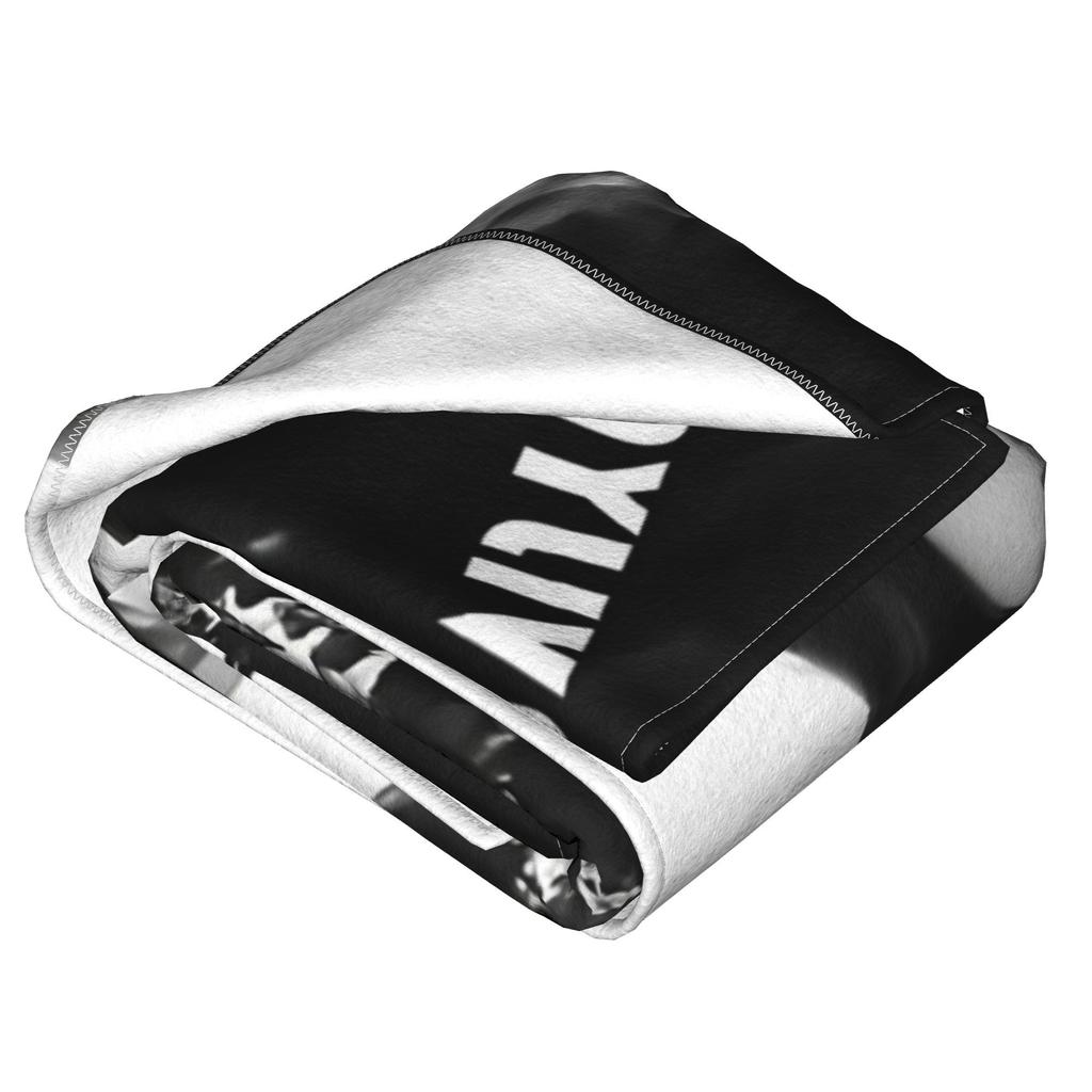 Ayliva Pop Singer Music Blanket Flannel Novelty Breathable Throw Blankets for Home Restaurant Summer,