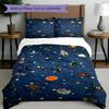 3pcs Duvet Cover Set (1*Duvet Cover + 2*Pillowcase, Without Core), Coraline Print Bedding Set, Bedroom Decor, All‑Season, Birthday Gift