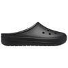 Crocs Модный тренд Простые дырчатые туфли Женские Черные