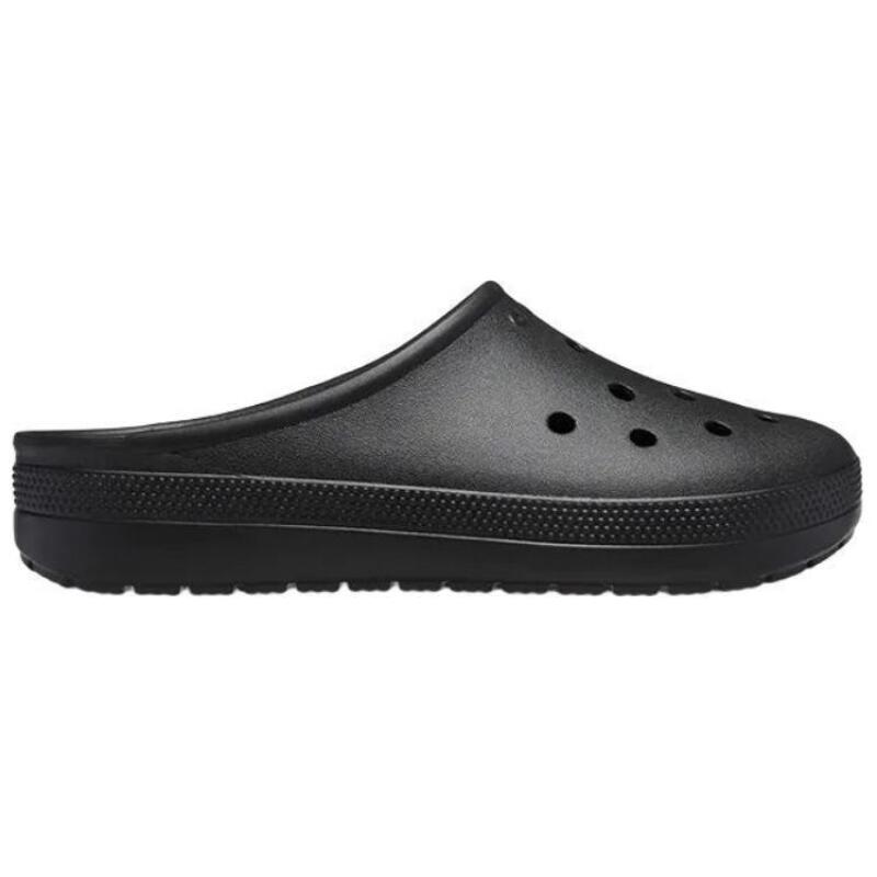 Crocs Модный тренд Простые дырчатые туфли Женские Черные