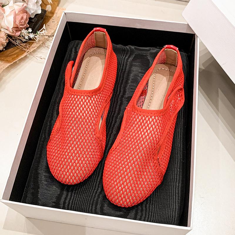 Mesh Flats Women Loafers Shoes Casual Breathable Sport Shoes Fashion Autumn Sneakers Woman 2025 Dress Designer Mujer Zapatos