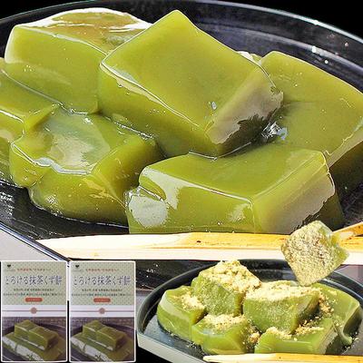 Нара Таун Аутентичный Йошино Кузу (Кудзу Моти) с Удзи Матча и Матча. 2 коробки (120 г х 2 пакета) х 2. Популярные японские сладости. Сделано из соевых бобов