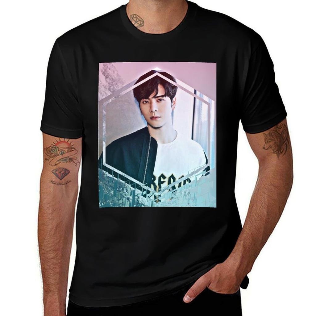 Jackson Got7 Edit TShirt Basic Comfort Fit TShirt for Men