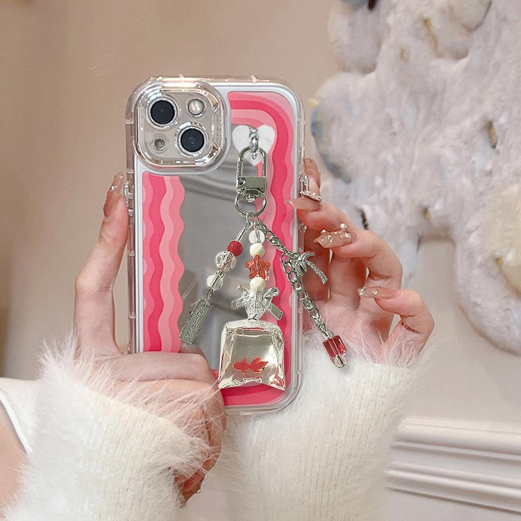 Модный брелок ручной работы из кокосовых бусин, портативный и прочный аксессуар из смолы для любителей моды