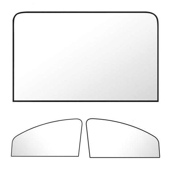 Durable Car Window Curtain Magnetic Soft Sun Protection