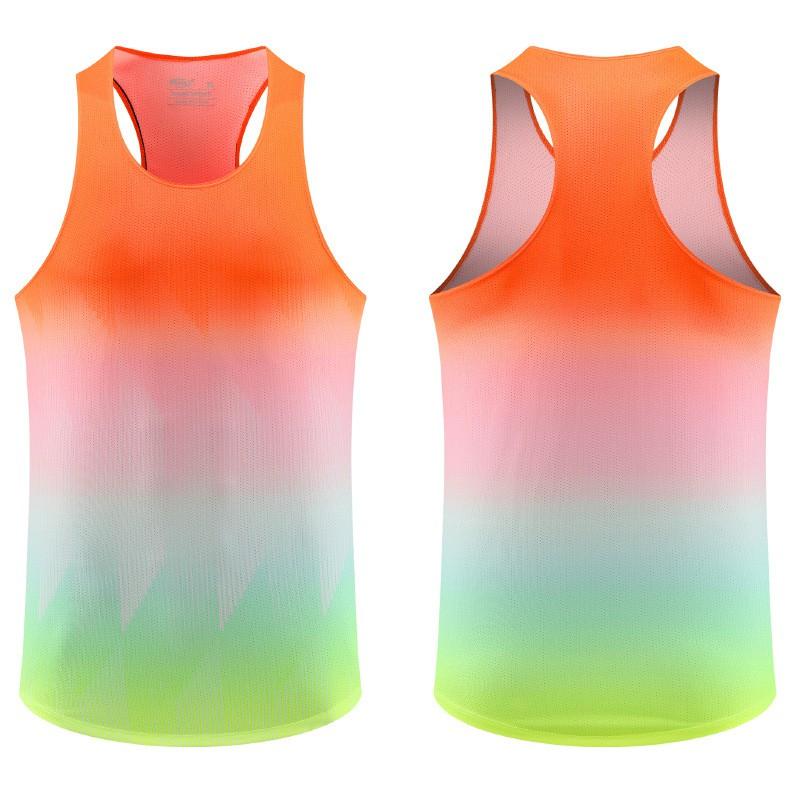 Track Running Training Suit Men Women Marathon Sprint Quick Dry Athletic Jersey Set