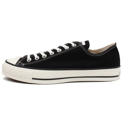 All Star J OX Удобные и универсальные низкие эспадрильи унисекс черные