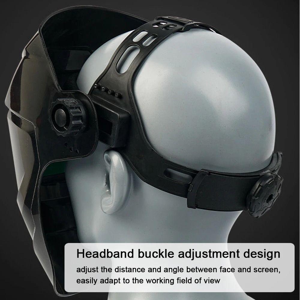 Large View Welding Mask True Color Arc Weld Helmet Fall-proof Solar Welding Helmet  Cut