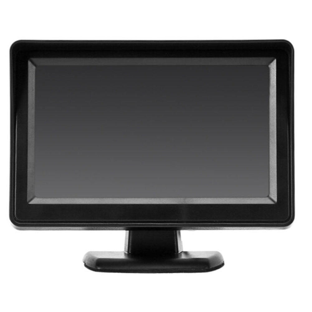 4,3-дюймовая автомобильная резервная камера заднего вида, система монитора с ЖК-дисплеем, комплект для парковки заднего вида, комплект