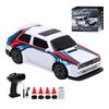 1:Радиоуправляемая дрифт-машина в масштабе 1:43, модель автомобиля с дистанционным управлением 2,4 ГГц 4WD, со светодиодными огнями и гоночными шинами