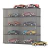 1:64 для Hot Wheels Display Box Car Model Toy Cabinet Rack для Hot Wheels Cars Diecast Storage Acrylic Pelproof Display Box