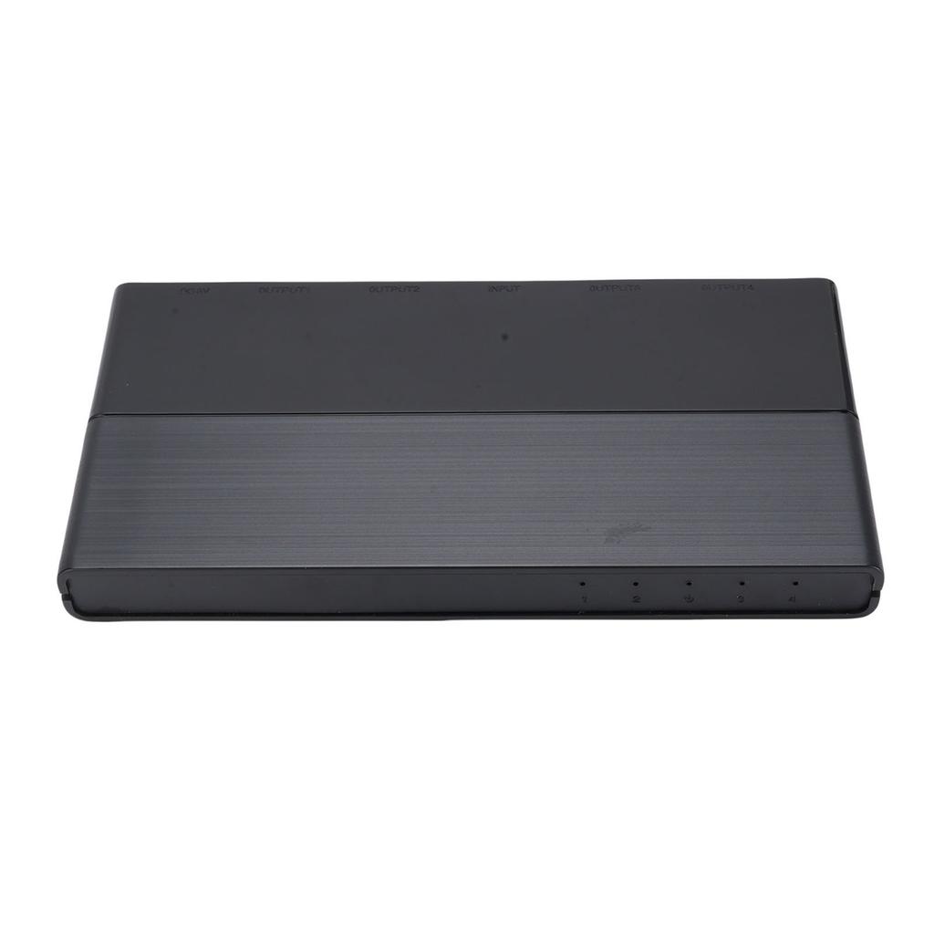 HD Multimedia Interface Splitter 1 in 4 Out 4K 60HZ HD Video Splitter for HDTV Projectors DVD Players Laptops PCs