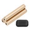 Fingertip Massage Roller Aluminium Alloy Relieve Stress Anxiety Handheld Decompression Toy Gold