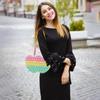 Push  Toy Pendant Bag ,Bubble  Toy Stress Relief Toys For Adult Kids
