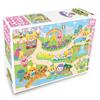 Pororo Jigsaw Puzzle World City Tour, Mixed Colors, 100 Pieces Jigsaw Puzzle, Childrens Games, Educational Toys