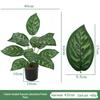 Artificial Potted Green Plant for Indoor and Outdoor Decoration - Home, Hotel, Courtyard, or Desktop Bonsai Ornament.