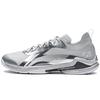 Li Ning Speed Pro TPU легкие амортизирующие износостойкие поддерживающие ударопрочные низкие кроссовки для бадминтона унисекс серебристые AYAS012-6