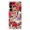 For Samsung Galaxy S26 Ultra Clear Funda Soft TPU Silicone Phone Case S 26 Ultra Cover Transparent Bumper Fashion Flower Lovely