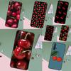 Чехол Food Fruit Red Cherry для Huawei Nova 7i 3i 8i 11 12i 10 9 SE Y60 Y61 Y70 Y72 Y73 Y90 Y91 P20 P30 Pro P40 Lite