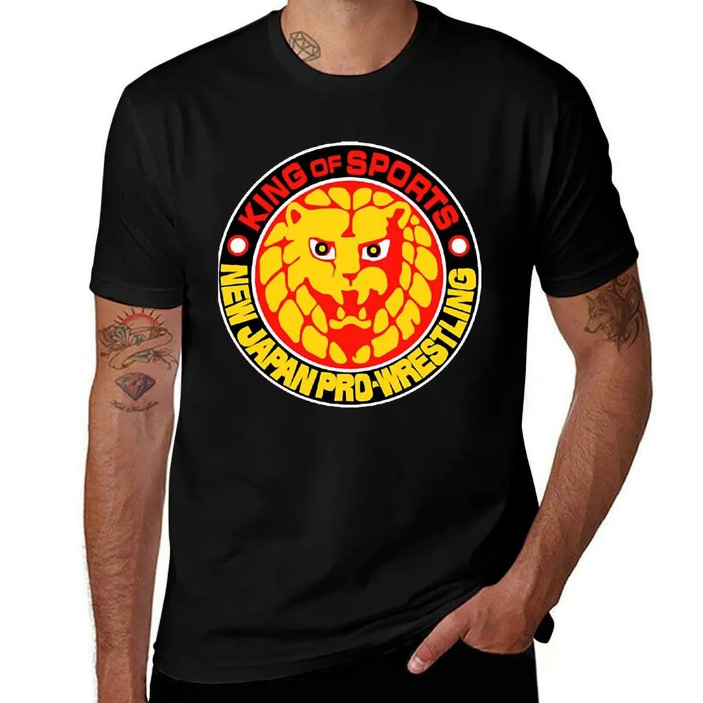 Новая футболка New Japan Pro-Wrestling футболка для мужчины мужчины футболка хлопок 100% Футболка