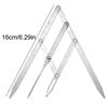 1Pcs Stainless Steel Eyebrow Ruler, Eyebrow Measure Tool Golden Ratio Calipers Microblading Permanent Makeup Eyebrows Accessories