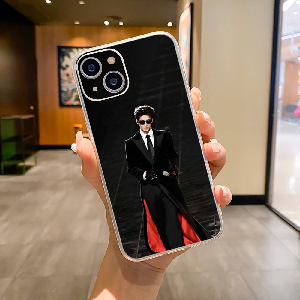 Чехол для телефона актера Линхэ Чжана для iPhone 17, 16, 15, 14, 13, 12, 11, Pro Max, 16/15/14 Plus, прозрачная крышка из мягкого силикона