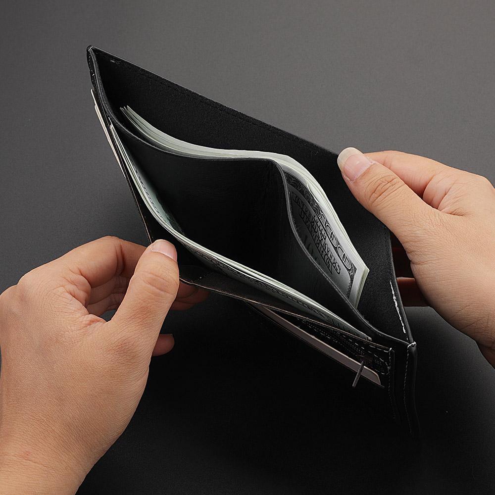 Новый мужской кошелек из искусственной кожи, визитница, тонкий держатель для кредитных карт, винтажный защитный чехол, кошелек для монет