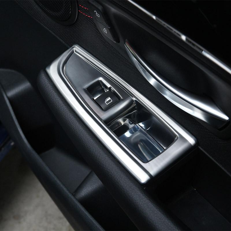 Для BMW F46 LCI 2 серии Gran Tourer 2016 2017 2018 2019 2020 Автомобильный интерьер ABS Серебристая наклейка Декоративная накладка на панель переключения передач