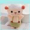 Cute Curly Sheep Keychain Plush Toy Colorful And Soft Backpack Accessory
