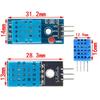 DHT22 AM2302 DHT11/DHT12 AM2320 Цифровой модуль датчика температуры и влажности, плата для Arduino, сверхнизкая мощность, высокая точность, 4 контакта