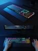 Механическая игровая клавиатура AULA Wolf Spider F2088 с синими переключателями и подставкой для запястий