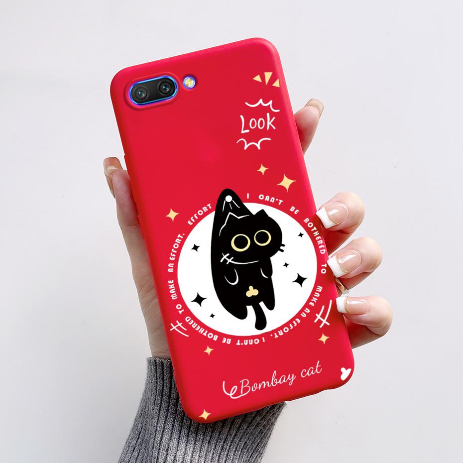 For Huawei Honor 10 Case COL-L29 Silicone Soft Panda Cover For Huawei Honor 10 Phone Case on Huawei Honor 10 Back Cover Bumper